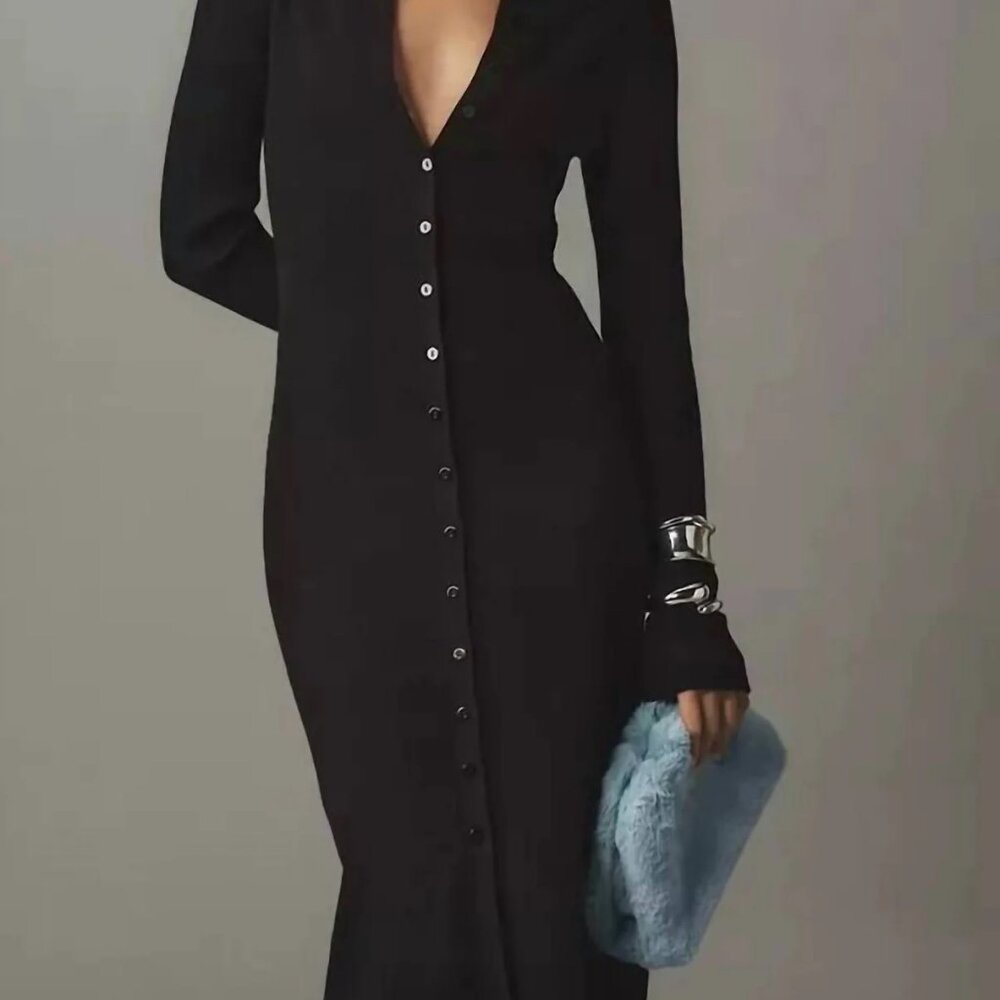 Paige Sundara Knit Midi Dress